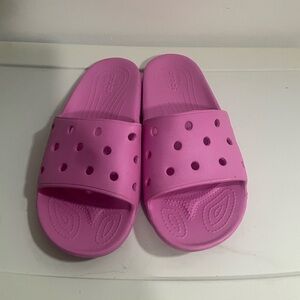Crocs Slide Women's Size 8 Mens Size 6 Sandal - Pink